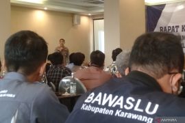 Polres Karawang kolaborasi dengan Bawaslu kawal pemilu