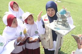 Pembelajaran tentang cuaca di BMKG Malang