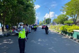 Sebanyak 776 kendaraan  di Ternate terjaring tilang manual