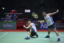 Pram/Yere tumbang di babak  semifinal Indonesia Open 2023