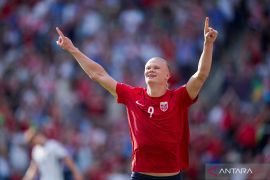 Haaland alami cedera saat berlatih bersama timnas Norwegia