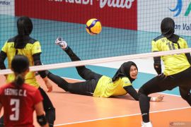 Tim bola voli putri Indonesia ditekuk Thailand tiga set langsung