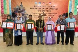 Ikuti Rakerda, Dekranasda Sabang sabet dua penghargaan