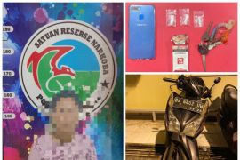 Jual sabu, wanita pedagang sayur ditangkap satresnarkoba Tabalong