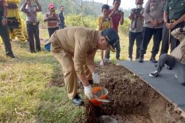 Bupati Maryoto resmikan pembangunan pemakaman elite di Tulungagung