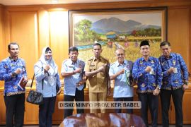 Pj Gubernur Ajak KSPSI Berkoordinasi Pecahkan Masalah Upah Pekerja Buruh di Babel