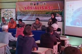 Fasdes HSS ajak warga terapkan program BRGM buka lahan tanpa membakar