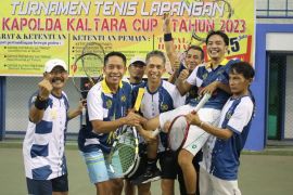 Penutupan Tenis Lapangan Kapolda Cup di Polda Kaltara