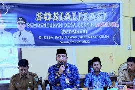 Badan Kesbangpol Inhu gelar sosialisasi pembentukan Desa BERSINAR