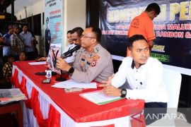 Polresta Ambon ringkus dua pelaku penganiayaan anggota Denintel  Kodam