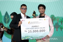 Angkat tema transisi energi, 24 karya jurnalistik nasional raih PLN Journalist Award 2022