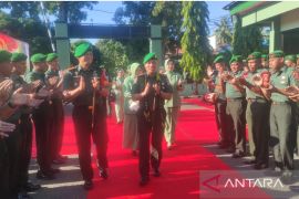 Danrem 101/Antasari lakukan kunker Kabupaten HST