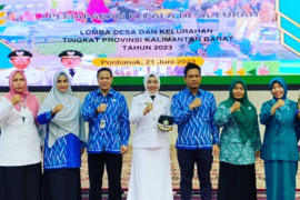 Siantan Hilir wakili Kalbar lomba kelurahan tingkat regional
