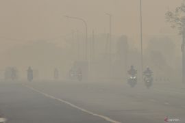 BMKG advises people in Banjarbaru to wear mask protecting from haze