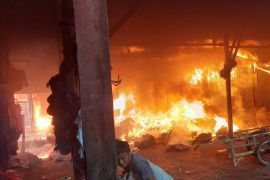 Polisi sebut kebakaran di Wanam hanguskan kantor Pos Polair dan Koramil