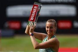 Petra Kvitova berhasil menangi turnamen pemanasan Wimbledon di Berlin
