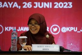 KPU Jatim gelar rakor untuk potret DPT di wilayah kabupaten/kota