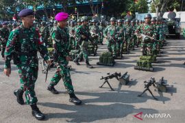Apel gelar pasukan Latihan Armada Jaya XLI