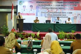 Disnaker Medan beri pemahaman kepling lindungi calon pekerja migran