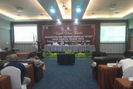 KPU Malut tetapkan DPT pemilu serentak 953.978 pemilih