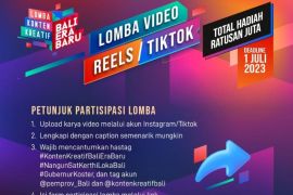 Lomba konten kreatif Bali Era Baru perebutkan hadiah ratusan juta