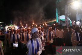 Lautan manusia saksikan pawai takbir sambut Idul Adha di Banda Aceh