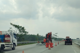 Tol Sumatera ruas Lampung-Sumsel ramai perbaikan Page 1 Small