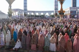 Shalat Idul Adha di Masjid Agung Jawa Tengah