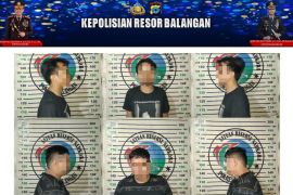 Polisi temukan Zenith di tumpukan ban bekas milik dua pemuda Balangan