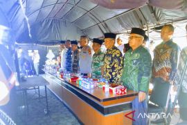 Polresta Samarinda revitalisasi Masjid tertua di Samarinda