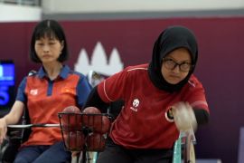 Sejoli Rizal/Gischa sumbang emas perdana Indonesia di cabor boccia