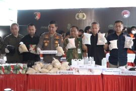 Bareskrim Polri musnahkan puluhan kilogram barang bukti narkoba