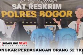 Perdagangan orang 52 TKI dibongkar Polres Bogor