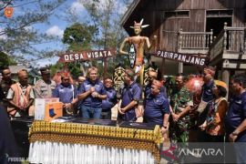Desa Wisata Pasir Panjang Kalteng ramai dikunjungi wisatawan