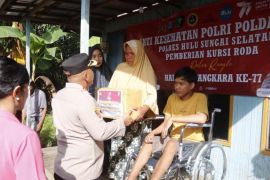 Polres HSS gelar bakti kesehatan untuk warga di tiga kecamatan