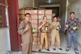 Rejang Lebong terima bantuan pupuk hayati cair 28.216 liter