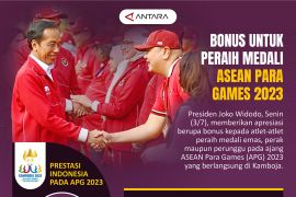 Bonus untuk peraih medali ASEAN Para Games 2023