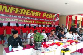 Polresta Barelang tangkap 12 pengedar sabu jaringan internasional