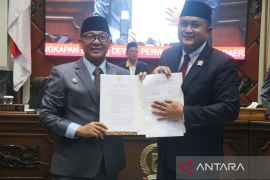 DPRD Bogor sahkan Perda Penyelenggaraan Kabupaten Layak Anak pada rapat paripurna