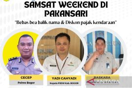 Samsat Bogor sosialisasi diskon pajak dan promo balik nama kendaraan
