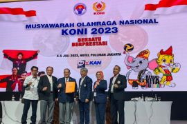 Marciano Norman terpilih secara aklamasi sebagai Ketum KONI 2023-2027 pada Musornas XIV