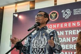 Mahfud MD mengingatkan bahaya ancaman serangan ideologi terkait terorisme
