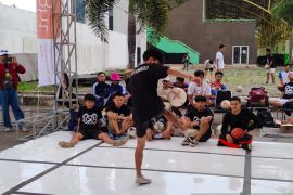 IF3 sayangkan animo masyarakat terhadap sepak bola freestyle Fornas VII kurang meriah