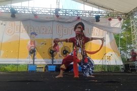 Kontingen PMI Jabar promosikan kesenian khas Jabar pada Jumbara