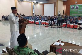Haji kloter 1 asal Madina tiba di Medan