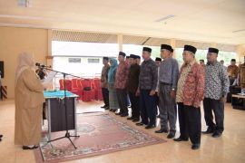 Lantik PWRI Bengkalis, ini harapan Bupati Kasmarni