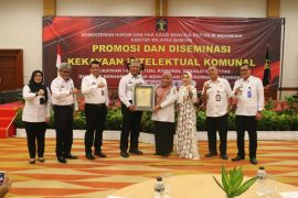 Lagu "Bendrong Lesung" asal Cilegon tercatat di Kemenkumham