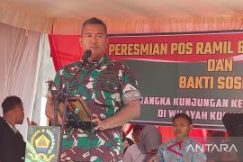 Danrem 023/KS resmikan Posramil di Bumi Gordang Sambilan