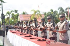 267 Bintara Polri tambah kekuatan pengamanan Pemilu 2024 di Kalsel