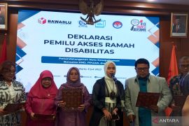Bawaslu RI deklarasi dukung Pemilu 2024 ramah disabilitas
